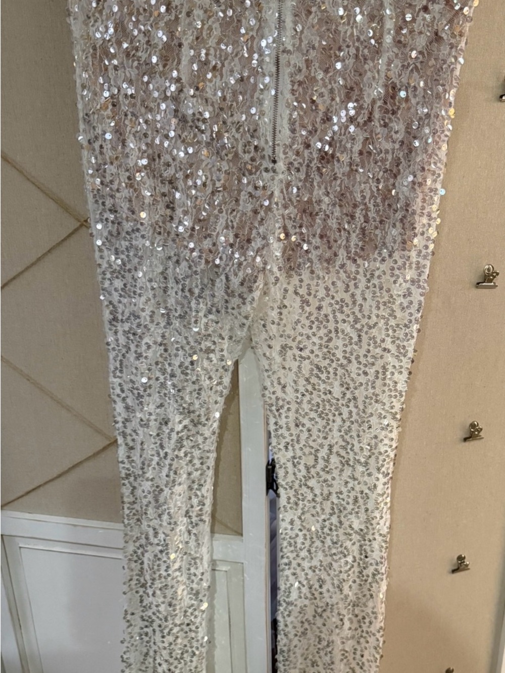 Fashion Nova Sequin Flare Pants